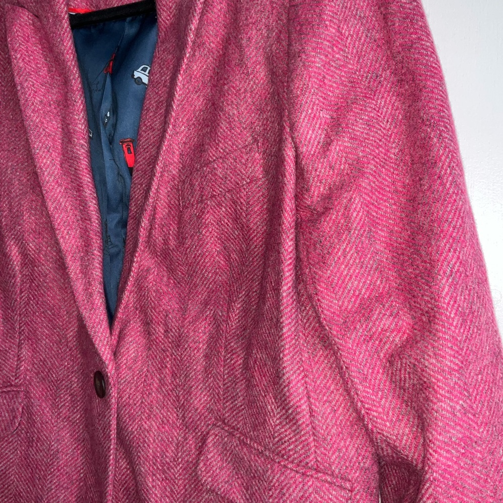 Boden Pink British Tweed Blazer - Picture 4 of 8